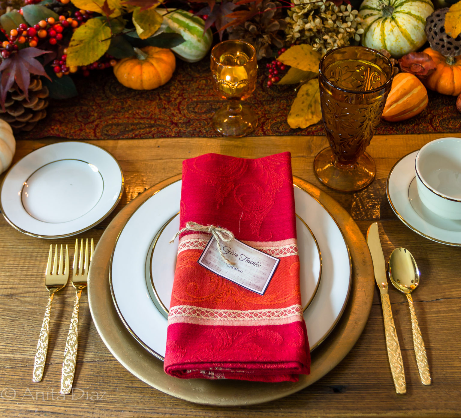 Thanksgiving Table Inspiration - Whispering Pines Homestead