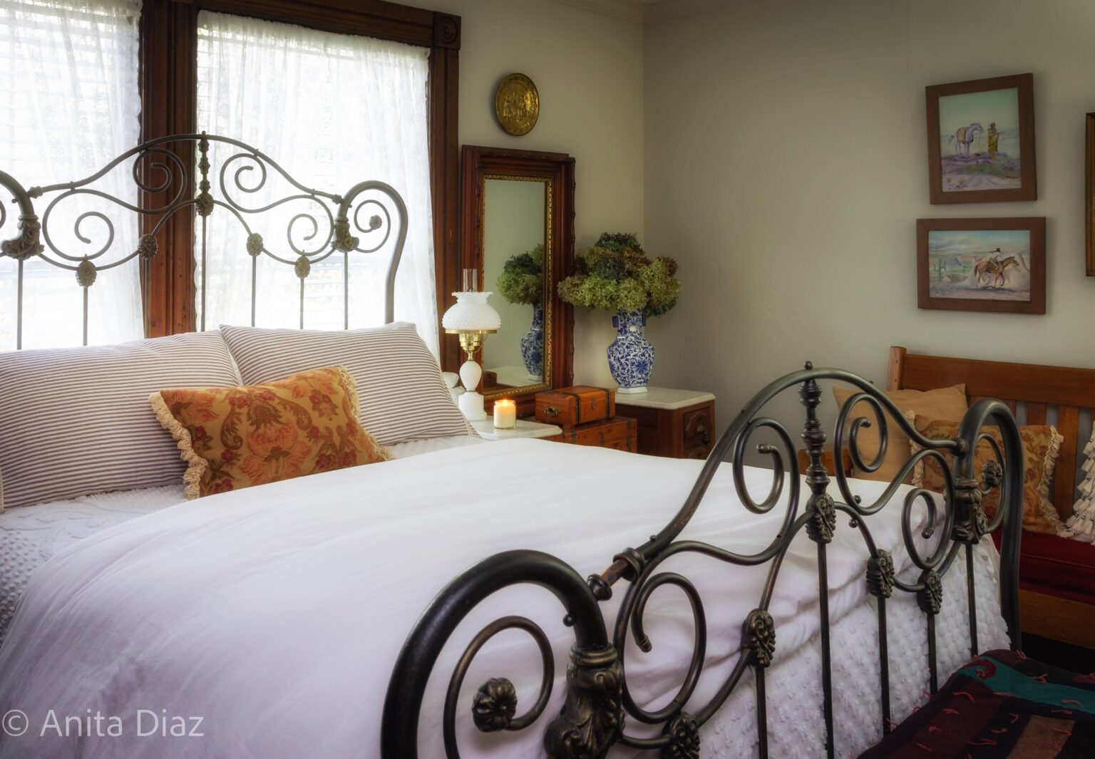 Cozy Winter Bedroom - Whispering Pines Homestead