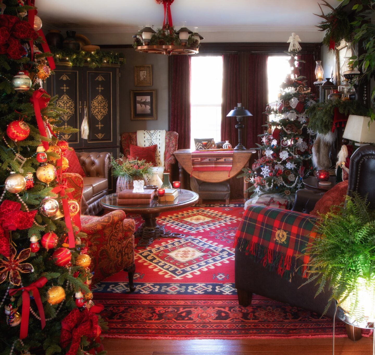 Rustic Cabin-Style Christmas