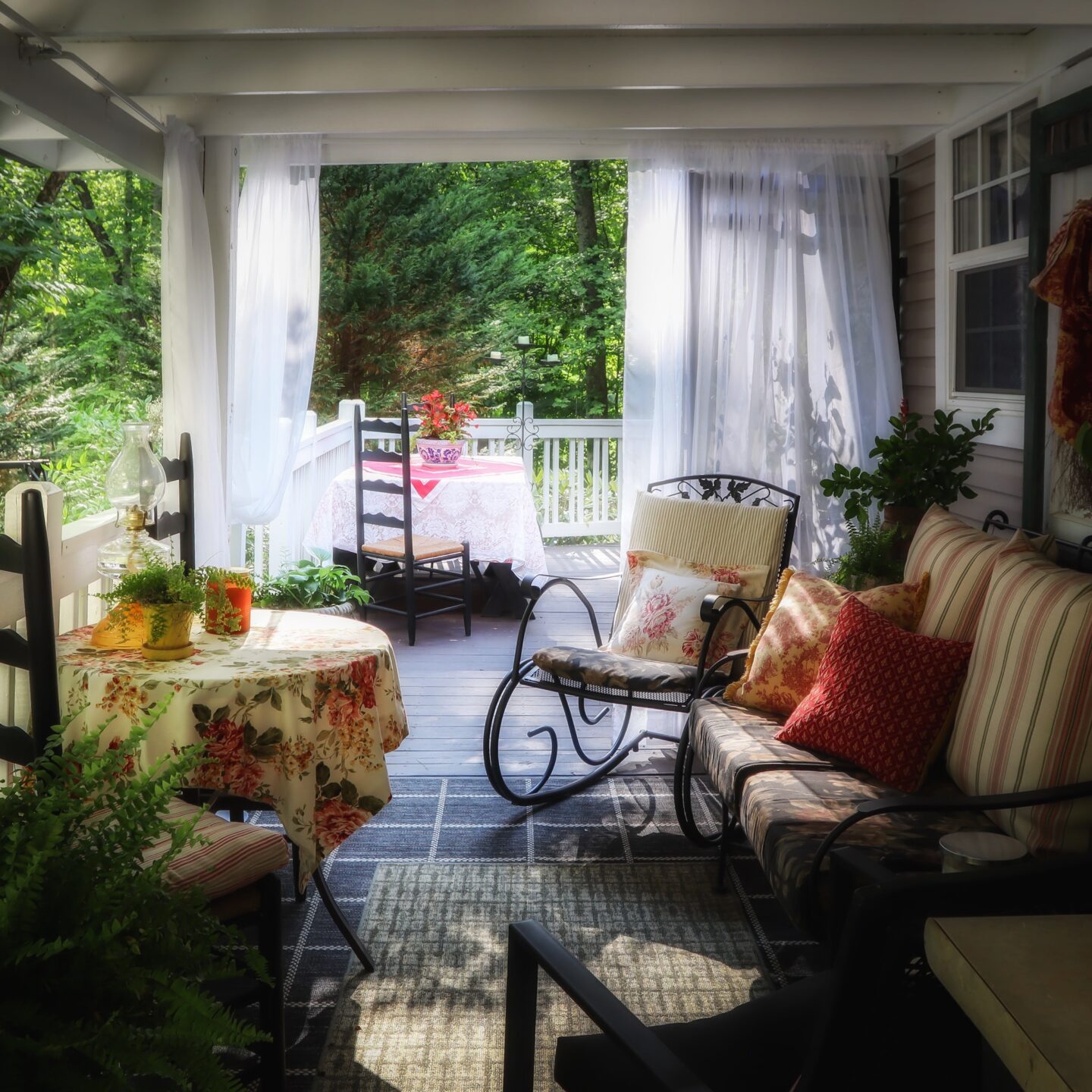 Summer back porch